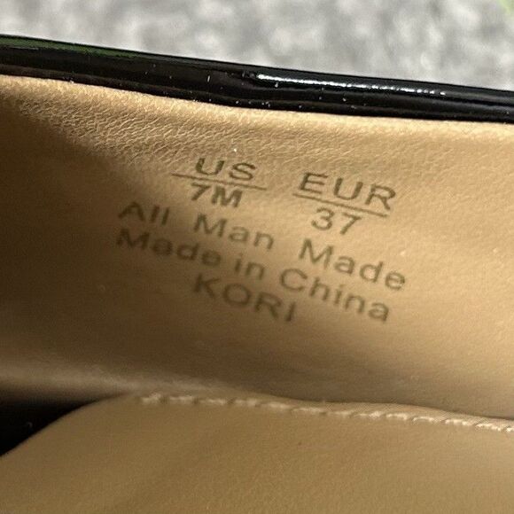 Sam Edelman Kori Women’s Size 7 Black Patent Leather Platform Strappy Heels New - Picture 12 of 14